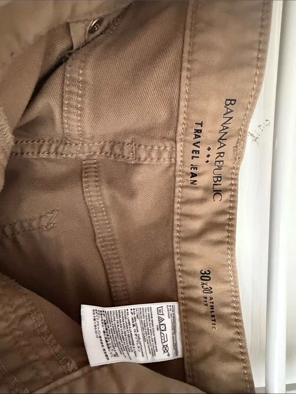 Like New Mens Banana Republic Athletic Fit pants size 30 x30.